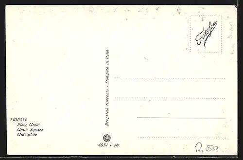 AK Trieste, Piazza Unita