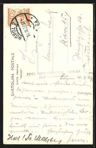 AK Chiusa / Klausen, Ortspartie