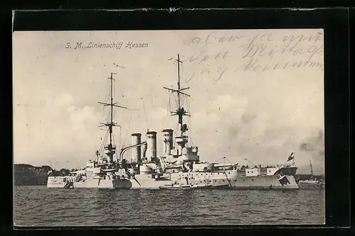 AK S. M. Linienschiff Hessen