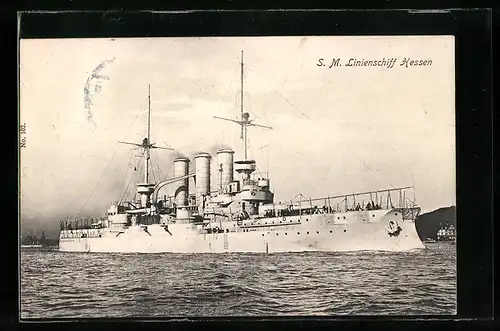 AK S. M. Linienschiff Hessen