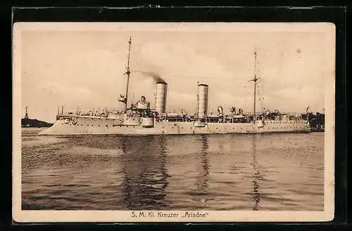 AK S. M. Kl. Kreuzer Ariadne