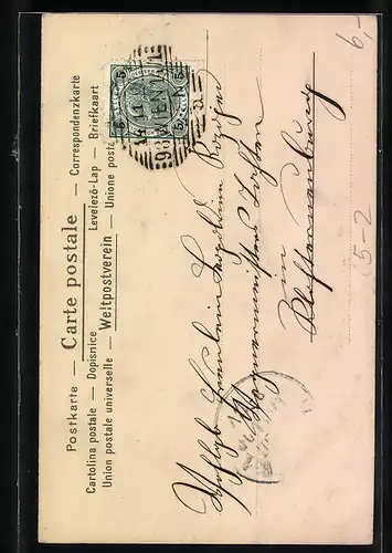 AK Fräulein im gelben Kleid mit Buch auf Stuhl sitzend, Jugendstil