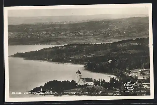 AK Rättvik, Utsikt fran Lerdalshöjden