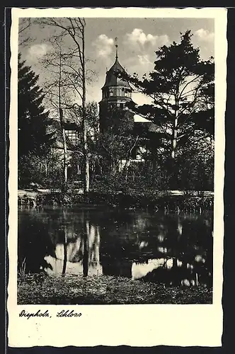 AK Diepholz, Schloss, vom Wasser gesehen