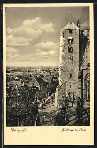 AK Verden /Aller, Blick auf den Dom