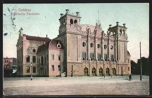 AK Coblenz, Städtische Festhalle