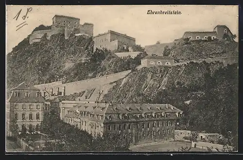 AK Ehrenbreitstein, Befestigungsanlage auf Berg