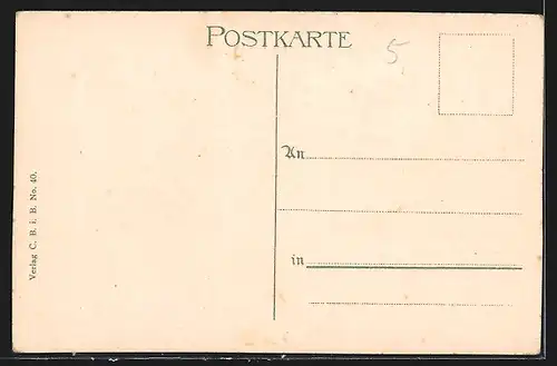 AK Breslau, Rathaus mit Strassenbahn