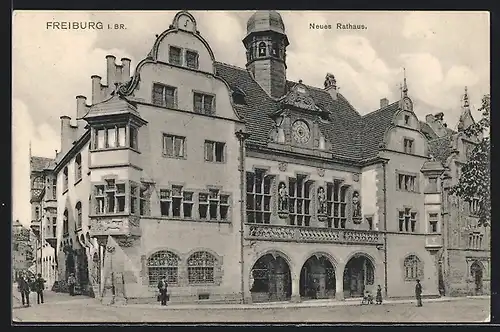 AK Freiburg / Breisgau, Neues Rathaus