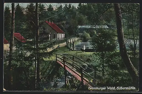 AK Leopoldstal, Silbermühle im Teutoburger Wald