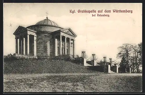 AK Rotenberg / Stuttgart, Königliche Grabkapelle auf dem Württemberg