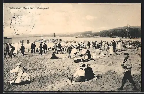 AK Möltenort, Ostseebad, Badestrand