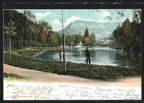 AK Jena, Paradies mit Bergblick