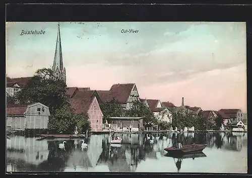 AK Buxtehude, Partie am Ost-Viver