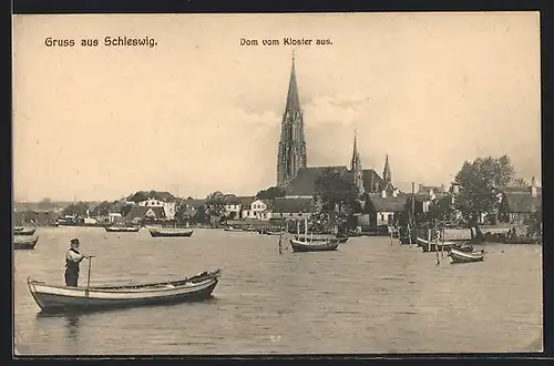 AK Schleswig, Dom vom Kloster aus