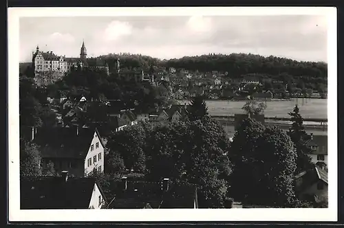 AK Sigmaringen, Schloss und Stadt