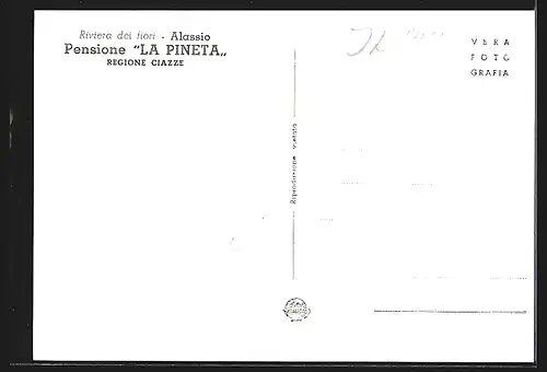 AK Alassio, Pensione La Pineta, Sala pranzo, Salotto