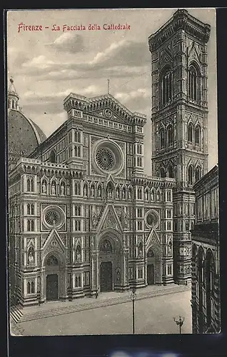 AK Firenze, La Facciata della Cattedrale