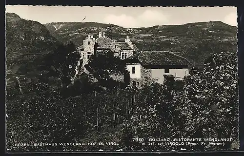 AK Bozen, Gasthaus Wendlandthof am Virgl