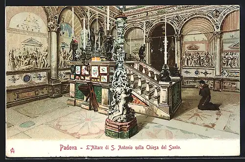 AK Padova, L`Altare di S. Antonio nella Chiesa del Santo