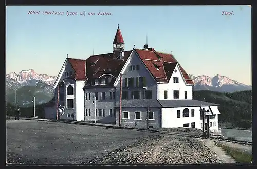 AK Oberbozen am Ritten, Hotel Oberbozen