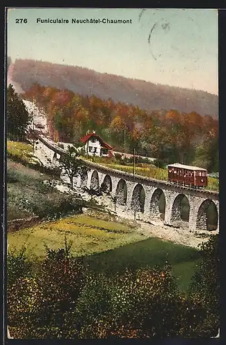 AK Funiculaire Neuchâtel-Chaumont, Bergbahn