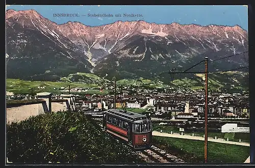 AK Innsbruck, Stubeitalbahn mit Nordkette