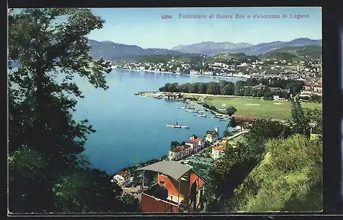 AK Lugano, Funiculare al Monte Bré e Panorama