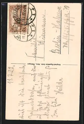 AK Königstuhl bei Heidelberg, Endstation der Bergbahn