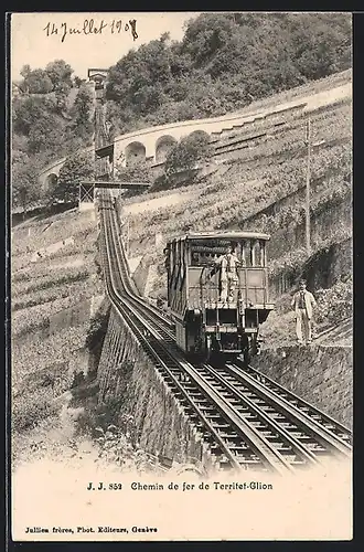 AK Chemin de fer Territet-Glion, Bergbahn