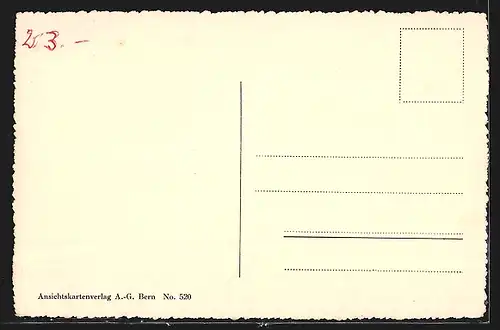 AK Kandersteg, Bahnhof, Lötschbergbahn