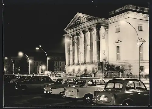 AK Berlin, Deutsche Staatsoper, Parkplatz