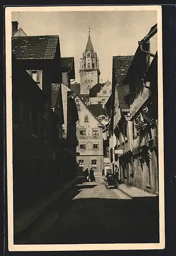 AK Sigmaringen, Blick in die Apothekergasse