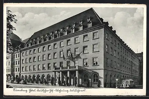 AK Nürnberg, Hotel Deutscher Hof, Wohnung des Führers