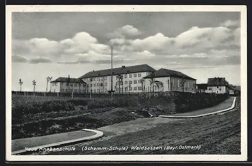 AK Waldsassen, Sicht zur Neuen Knabenschule