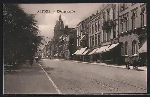 AK Hamburg-Altona, Königsstrasse