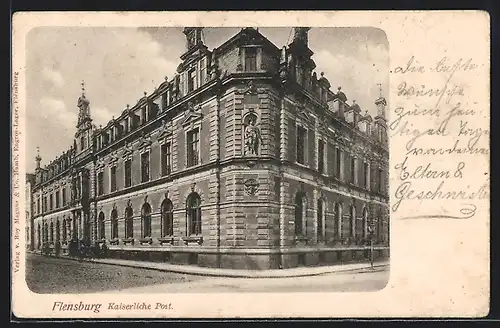 AK Flensburg, Kaiserliche Post