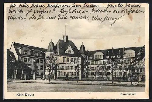 AK Köln-Deutz, Am Gymnasium