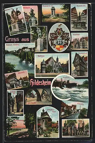 AK Hildesheim, Verschiedene Ortsansichten