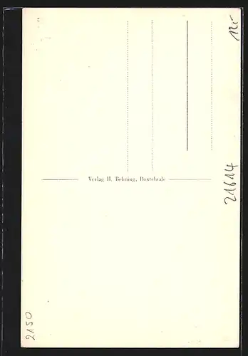 AK Buxtehude, 75 Jahre Staatsbauschule, neugestaltete Eingangshalle, Innenansicht