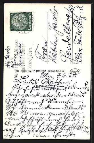 AK Ulm a. D., Ulmer Hofbräuhaus Zum Rannen