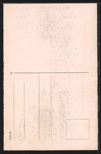 AK Crefeld, Strassenbahnen auf der Hochstrasse