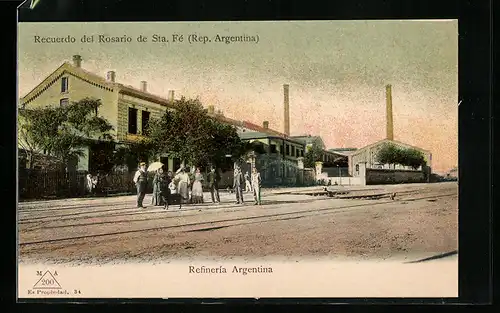 AK Rosario de Sta. Fé, Refineria Argentina