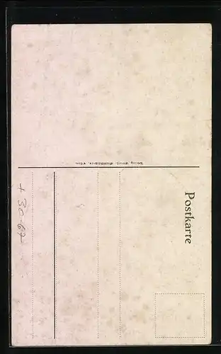 AK Kallstadt / Weinstrasse, Kriegswahrzeichen, Jugendspende für Kriegswaisen von der Oberschule