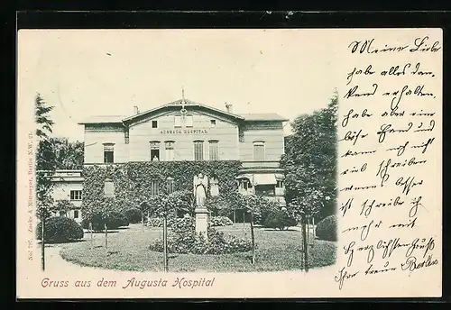 AK Berlin, Augusta-Hospital, Scharnhorststrasse 3