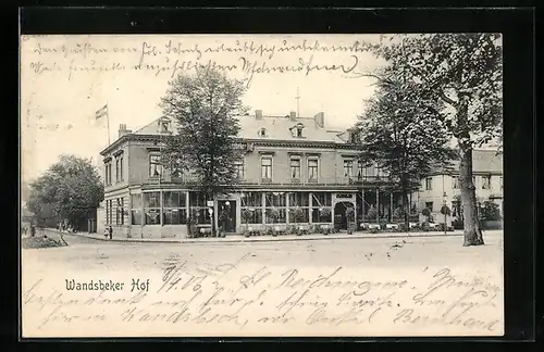 AK Hamburg-Wandsbek, Gasthaus Wandsbeker Hof