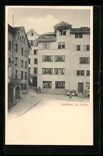 AK Zürich, Helferei St. Peter