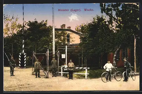 AK Munster, die Wache am Lager