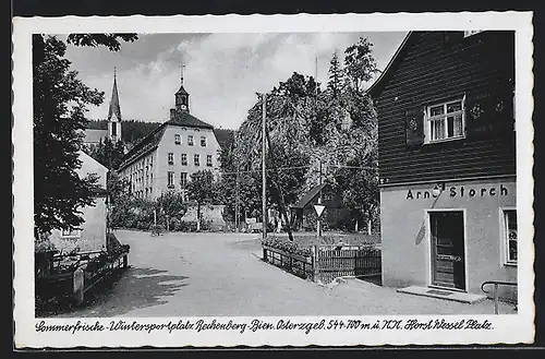 AK Rechenberg-Bienenmühle /Osterzgeb.,  Platz