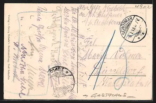 AK Bad Salzuflen, Gasthaus Asenburg